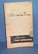 1952 Genuine Ford Accessories booklet