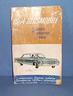 1964 Oldsmobile Owner Operating Manual