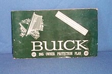 1965 Buick Owner Protection Plan booklet