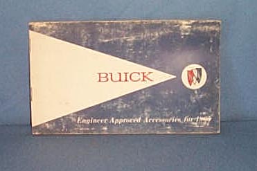 1965 Buick Engineer Approved Accessories booklet