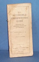 1928 Automobile Underwriters Guide