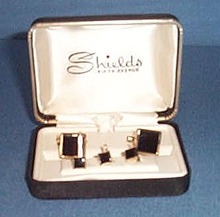 Shields Fifth Avenue cufflink and stud set
