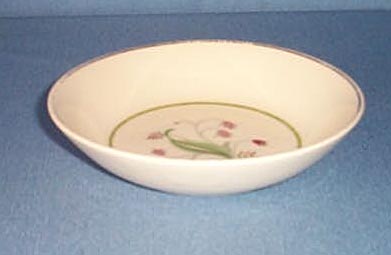 Syracuse China Coralbel cranberry bowl