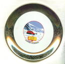 Columbia Icefields, Jasper, Alberta, Canada souvenir plate