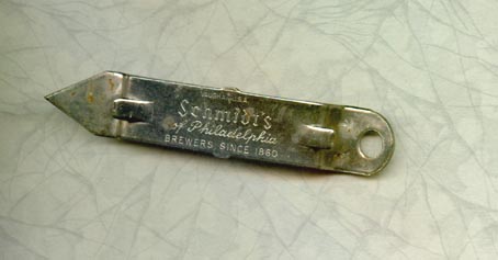 Schmidt's of Philadelphia Beer can and bottle opener