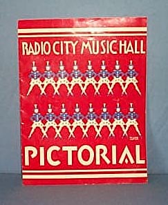Radio City Music Hall Pictorial booklet