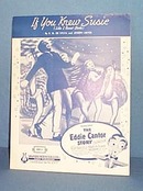 If You Knew Susie Sheet Music from the Eddie Cantor Story