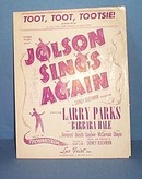 Toot, Toot Tootsie! Sheet Music from Jolson Sings Again