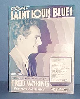 Saint Louis Blues Sheet Music performed by Fred Waring