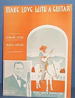 Make Love With a Guitar Sheet Music