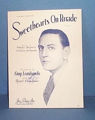 Sweethearts On Parade Sheet Music featured by Guy Lombardo