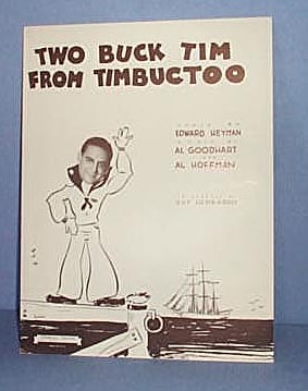 Two Buck Tim From Timbuctoo Sheet Music introduced by Guy Lombardo