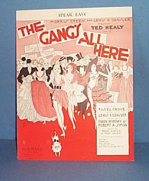 Speak Easy Sheet Music from The Gang's All Here