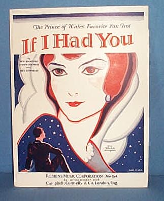 If I Had You Sheet Music (The Prince of Wales' Favorite Fox Trot)