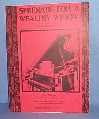 Serenade For a Wealthy Widow Sheet Music