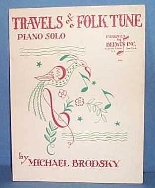 Travels of a Folk Tune Sheet Music - piano solo
