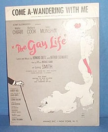 Come A-Wandering With Me Sheet Music from the musical