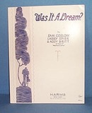 Was It A Dream? Sheet Music