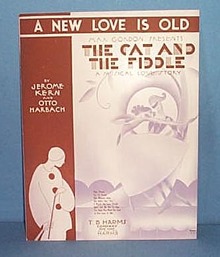 A New Love Is Old Sheet Music from Musical The Cat and The Fiddle