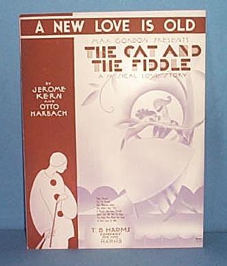 A New Love Is Old Sheet Music from Musical The Cat and The Fiddle