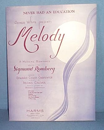 Never Had An Education Sheet Music from musical