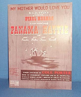 My Mother Would Love You Sheet Music by Cole Porter