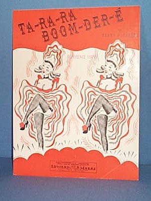 Ta-Ra-Ra Boom-Der-E Sheet Music