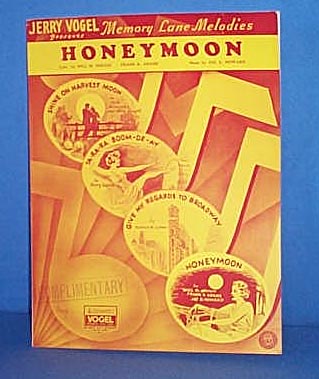 Honeymoon Sheet Music
