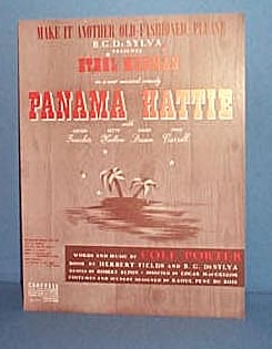 Make It Another Old-Fashioned, Please Sheet Music from Musical Panama Hattie starring Ethel Merman