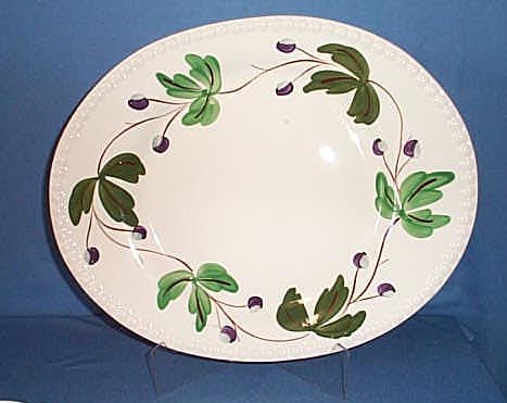Blue Ridge Pottery Mountain Ivy platter