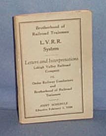 Lehigh Valley Railroad System Letters and Interpretations, 1928