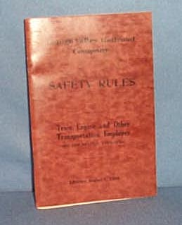 Lehigh Valley Railroad Company Safety Rules, 1944