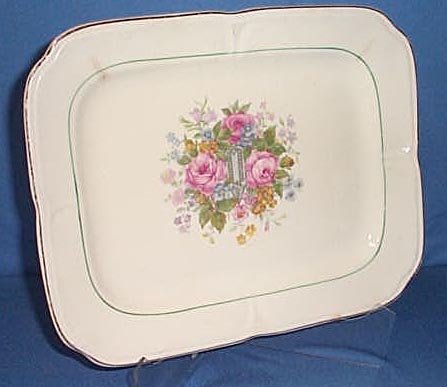 Wm. A. Rogers Cavalier design 11 inch platter
