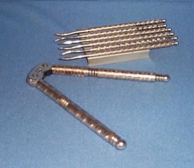 Boxed nutcracker and 6 picks