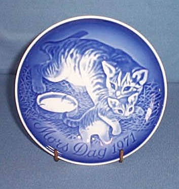 B & G 1971 Mother's Day plate