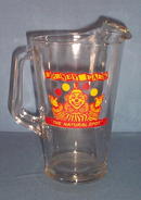 Dorney Park, Allentown PA glass beverage pitcher