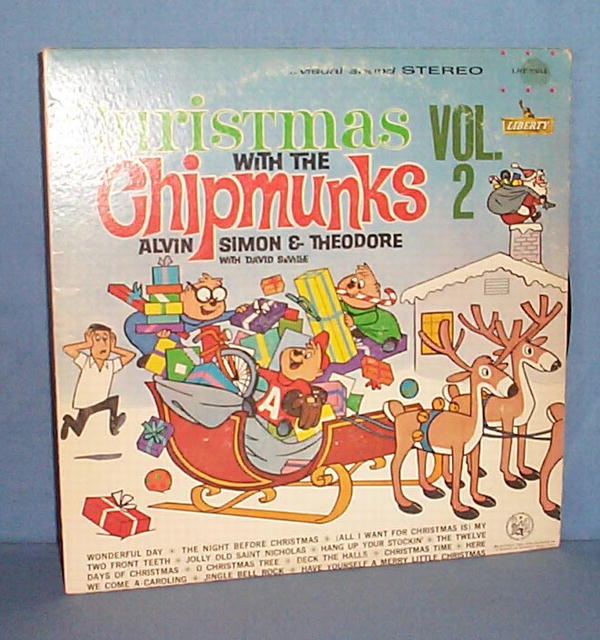 Christmas with the Chipmunks Vol. 2, 33 RPM