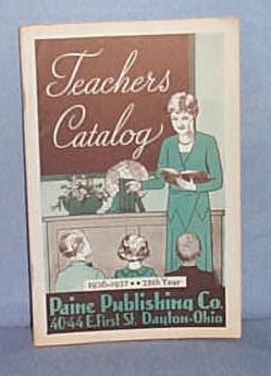 Paine Publishing Co. Teachers Catalog, 1936-1937