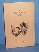 The Pontiac - Oakland Roster, January 1, 1979