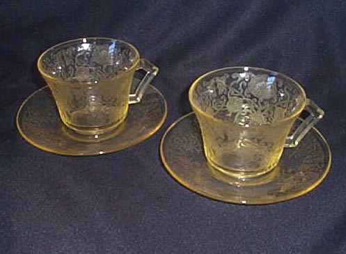 Florentine # 2 cup and saucer