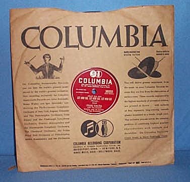 78 RPM Frank Sinatra sings The Wedding of Lilli Marlene and Let Her Go, Let Her Go, Let Her Go
