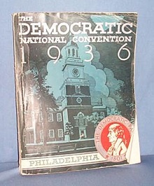 1936 Democratic National Convention official book