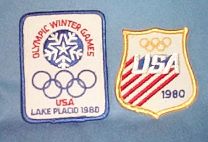 1980 Lake Placid Olympic Games patches - United States
