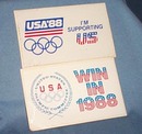 1988 Olympic Games stickers - United States