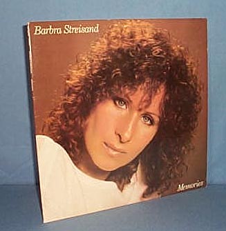 33 RPM LP Barbra Streisand Memories