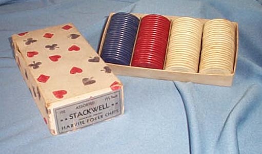 Stackwell 1.5 inch Harvite Poker Chips