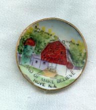 Land of Make Believe, Hope NJ souvenir plate