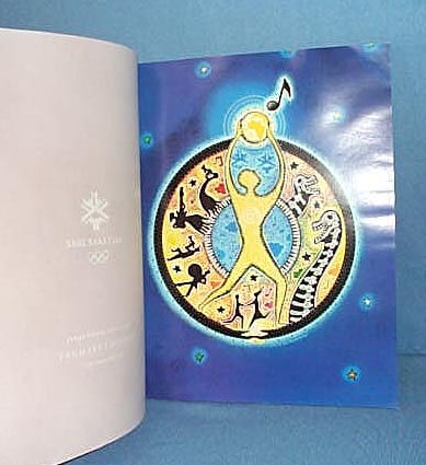 XIX Olympic Winter Games Closing Ceremony booklet