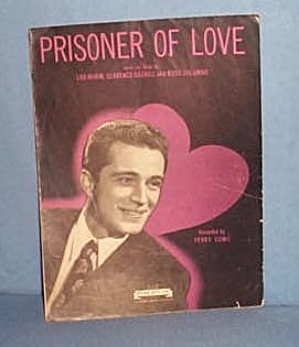 Prisoner of Love sheet music by Perry Como