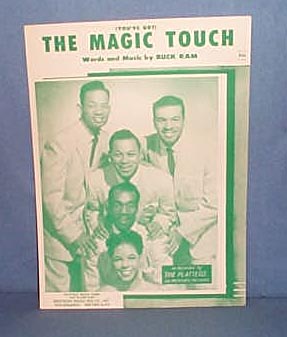 You've Got The Magic Touch sheet music by The Platters